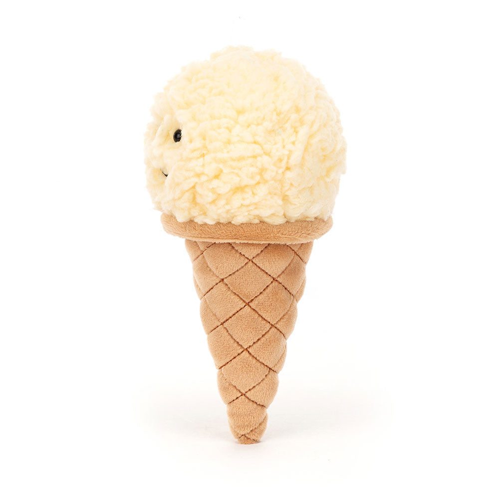 Irresistible Ice Cream Vanilla - Soft Novelty Toy | Wobblepaws