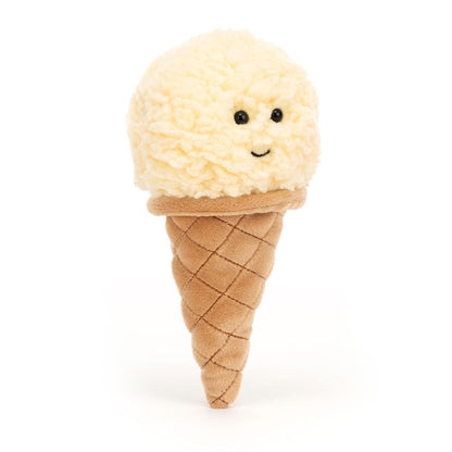 Irresistible Ice Cream Vanilla - Soft Novelty Toy | Wobblepaws