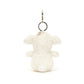 Little Lamb Bag Charm - Soft Plush Keychain | Wobblepaws