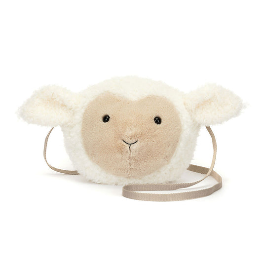 Little Lamb Bag - Soft Plush Novelty Bag | Wobblepaws