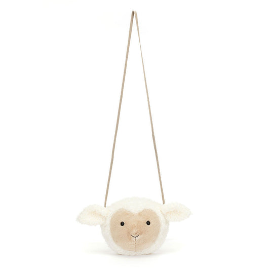 Little Lamb Bag - Soft Plush Novelty Bag | Wobblepaws