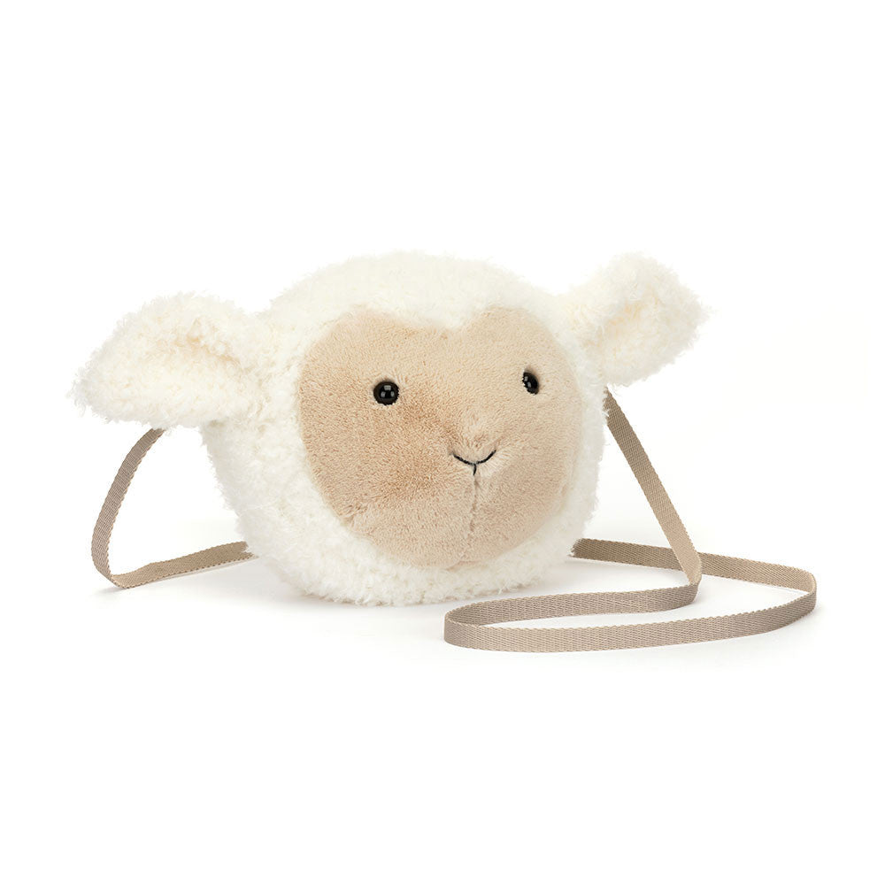 Little Lamb Bag - Soft Plush Novelty Bag | Wobblepaws
