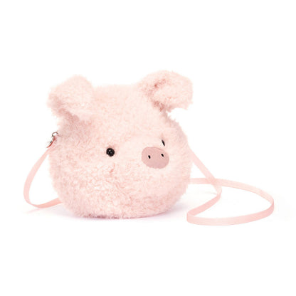 Little Pig Bag - Soft Plush Novelty Bag | Wobblepaws
