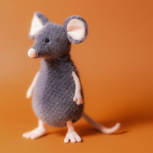 Lachlan Sad Rat - Soft Stuffed Animal | Wobblepaws