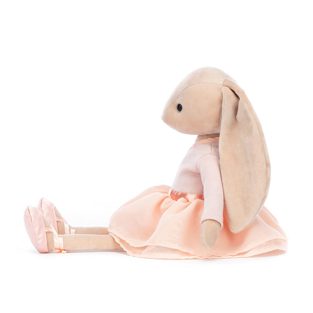 Lila Ballerina Bunny - Soft Stuffed Rabbit | Wobblepaws