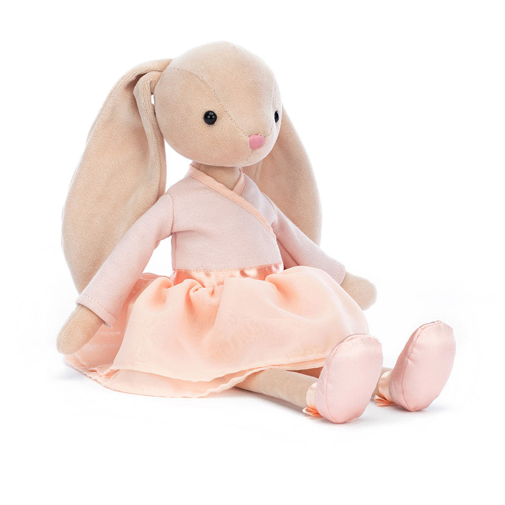 Lila Ballerina Bunny - Soft Stuffed Rabbit | Wobblepaws