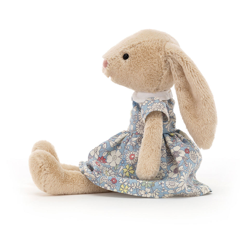 Lottie Bunny Floral - Soft Stuffed Rabbit | Wobblepaws