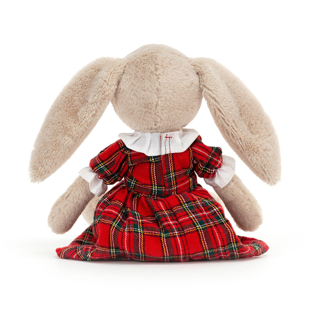 Lottie Bunny Tartan - Soft Festive Toy | Wobblepaws