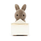 Messenger Bunny - Soft Novelty Toy | Wobblepaws