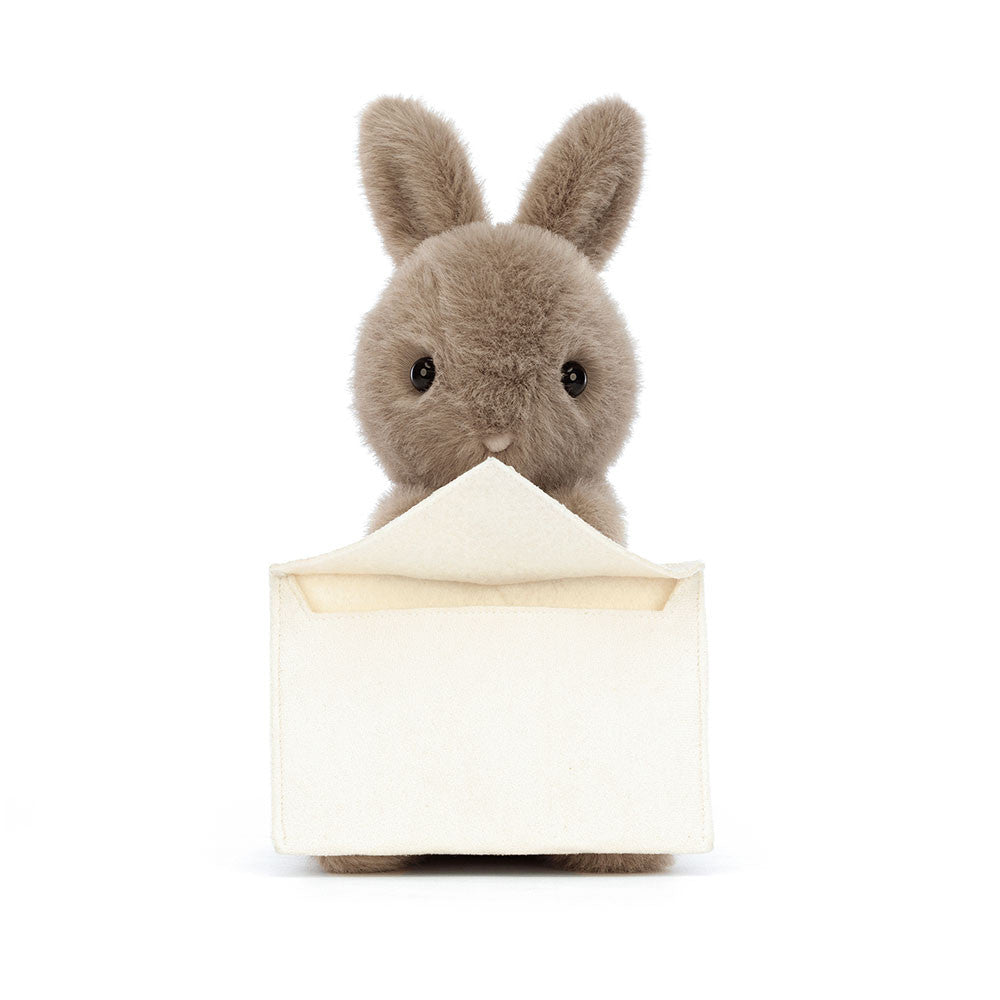 Messenger Bunny - Soft Novelty Toy | Wobblepaws