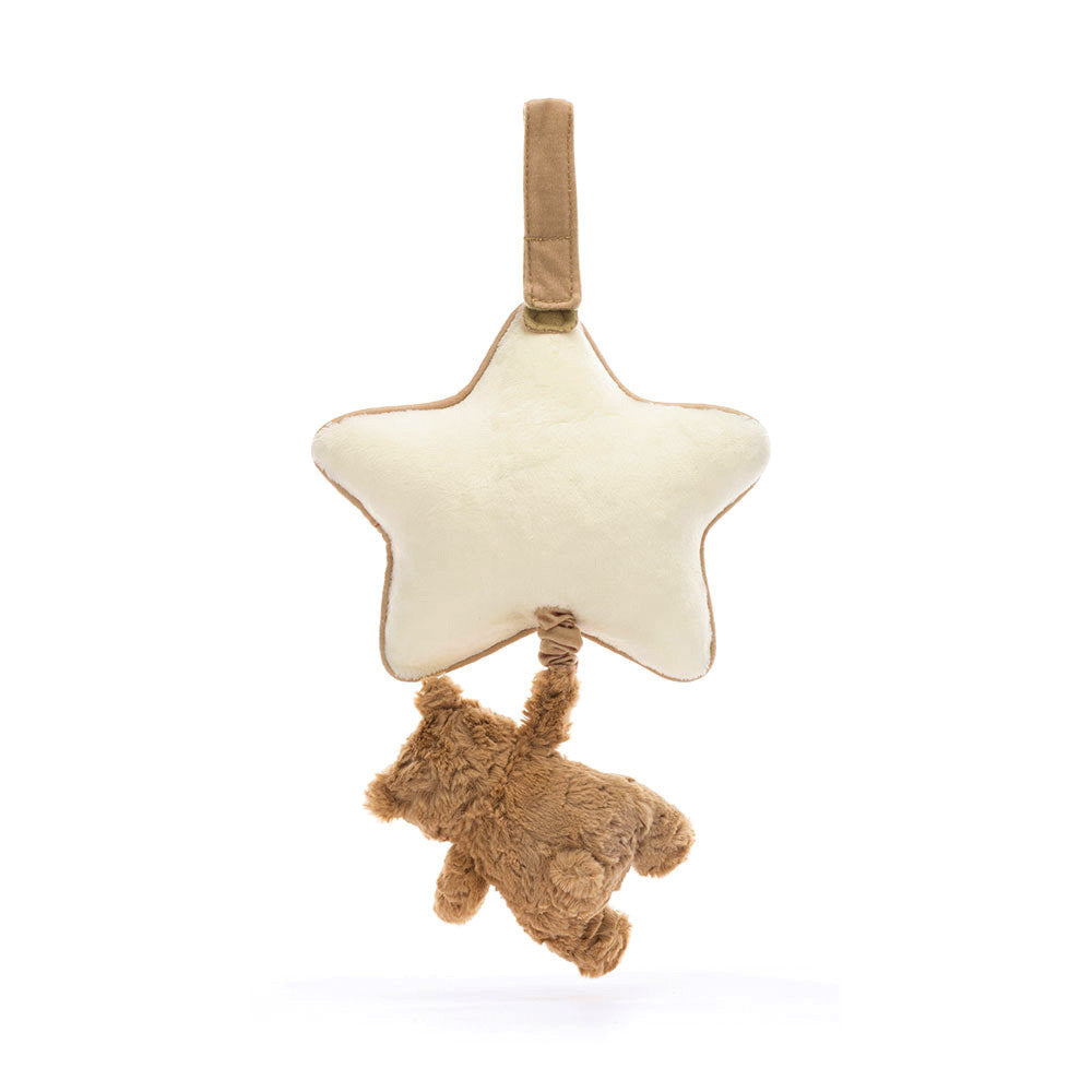 Bartholomew Bear Musical Pull - Soft Novelty Toy | Wobblepaws