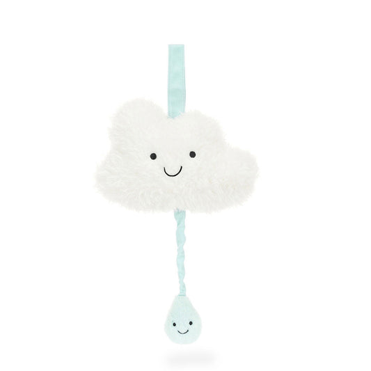Amuseables Stratto Cloud Musical Pull - Soft Novelty Toy | Wobblepaws
