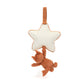 Bashful Fox Cub Musical Pull - Soft Novelty Toy | Wobblepaws