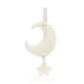Amuseables Moon Musical Pull - Soft Novelty Toy | Wobblepaws