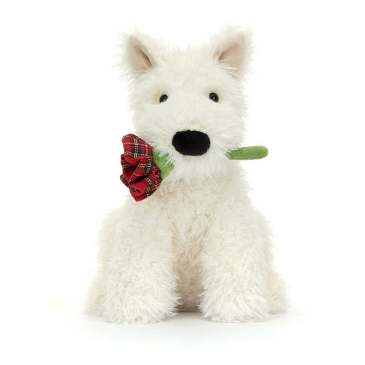 Munro Scottie Dog Love You - Soft Novelty Toy | Wobblepaws
