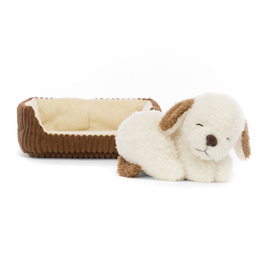 Napping Nipper Dog - Soft Stuffed Dog | Wobblepaws