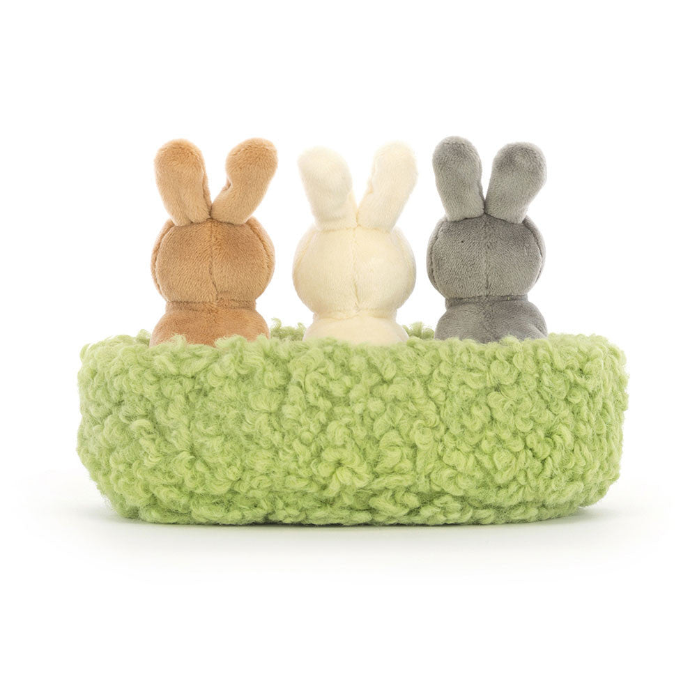 Nesting Bunnies - Soft Stuffed Rabbit Trio | Wobblepaws