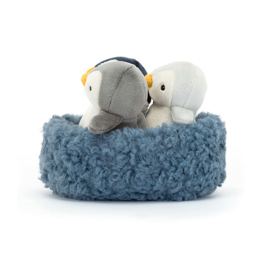 Nesting Penguins - Soft Stuffed Animal Trio | Wobblepaws