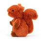 Nippit Squirrel - Soft Stuffed Animal | Wobblepaws