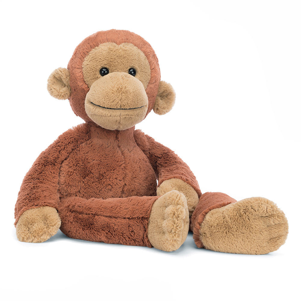 Pongo Orangutan - Soft Stuffed Animal | Wobblepaws