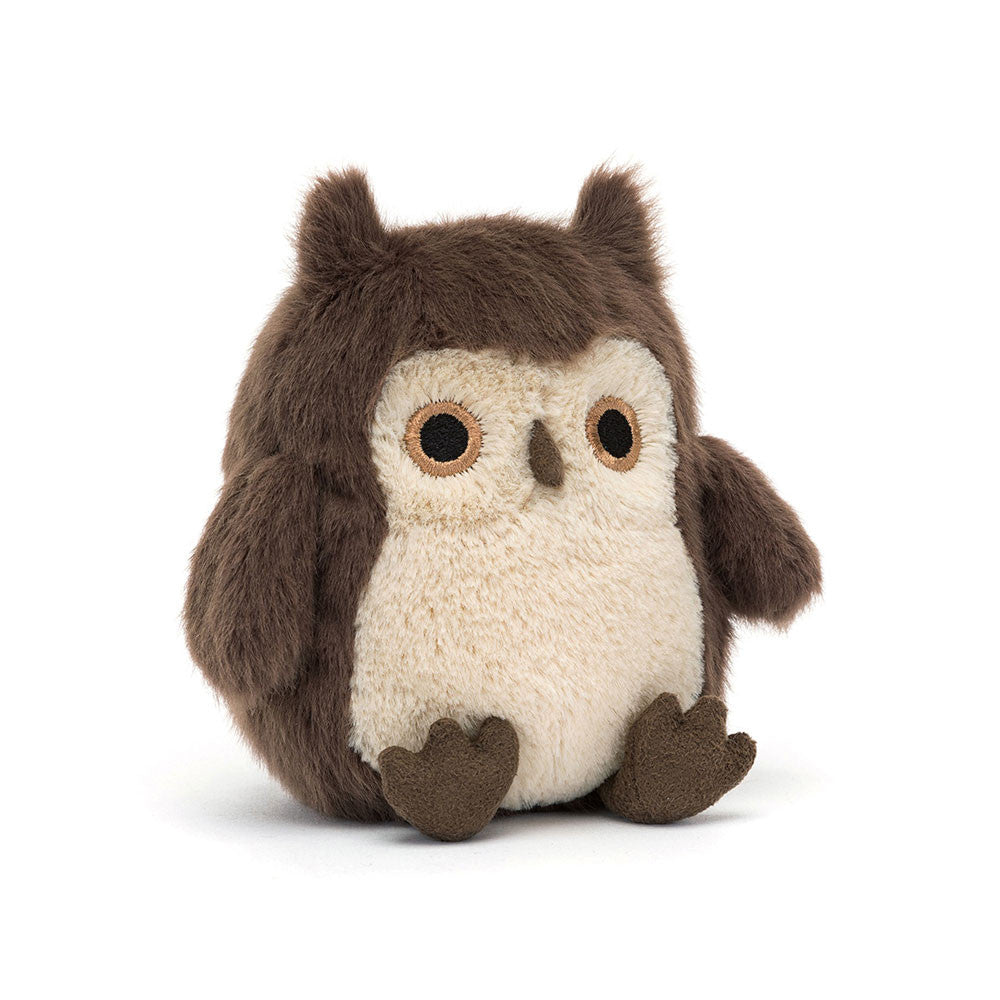 Brown Owling - Soft Stuffed Owl | Wobblepaws