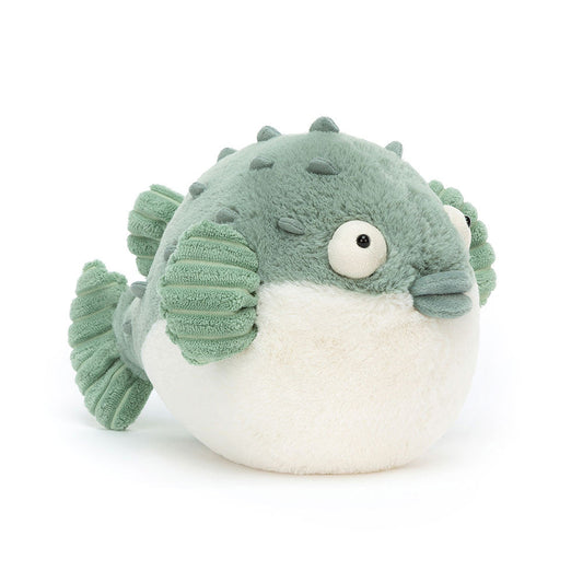Pacey Pufferfish - Soft Stuffed Animal | Wobblepaws