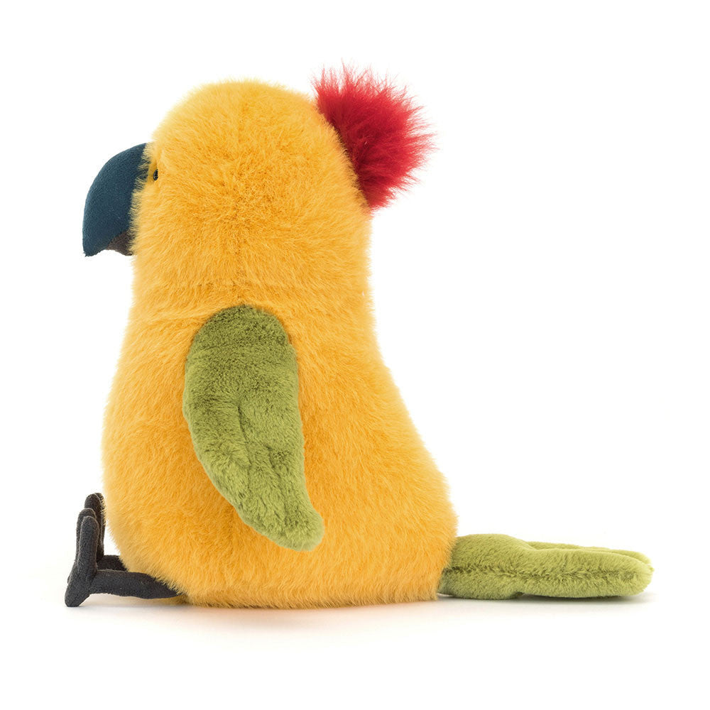 Budgeby Parrot - Soft Stuffed Bird | Wobblepaws