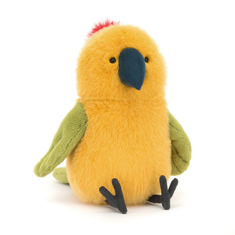 Budgeby Parrot - Soft Stuffed Bird | Wobblepaws