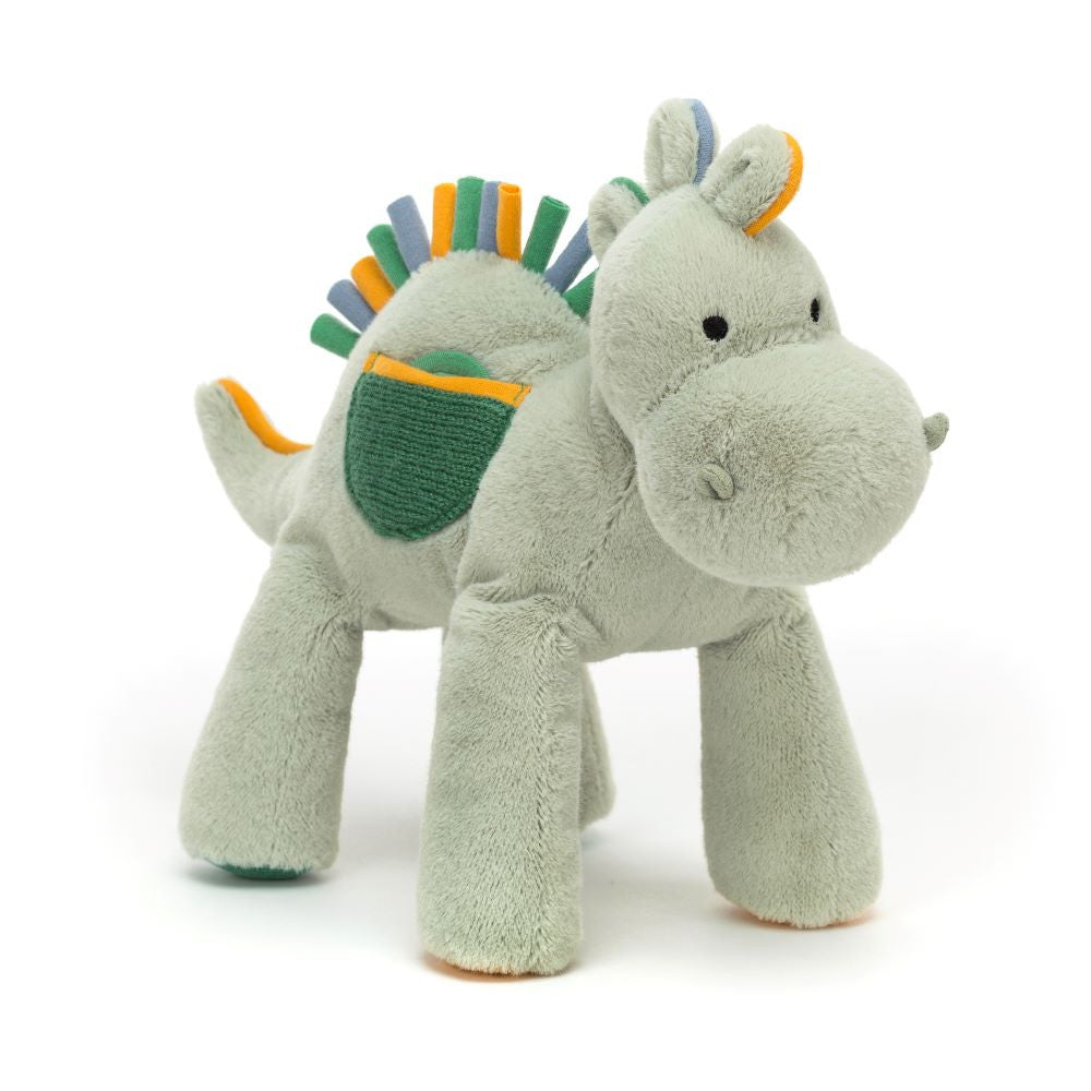 Peek-A-Book Dino Activity Toy - Soft Novelty Toy | Wobblepaws