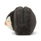 Peanut Penguin Pouch - Soft Plush Novelty Pouch | Wobblepaws
