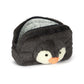 Peanut Penguin Pouch - Soft Plush Novelty Pouch | Wobblepaws