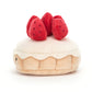 Pretty Patisserie Tarte Aux Fraises - Soft Novelty Toy | Wobblepaws