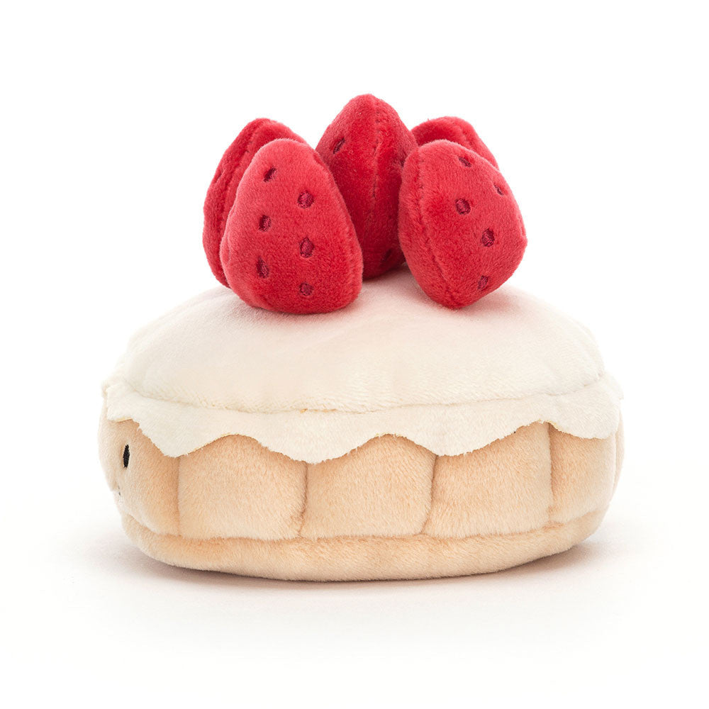 Pretty Patisserie Tarte Aux Fraises - Soft Novelty Toy | Wobblepaws