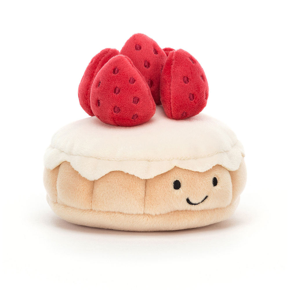 Pretty Patisserie Tarte Aux Fraises - Soft Novelty Toy | Wobblepaws