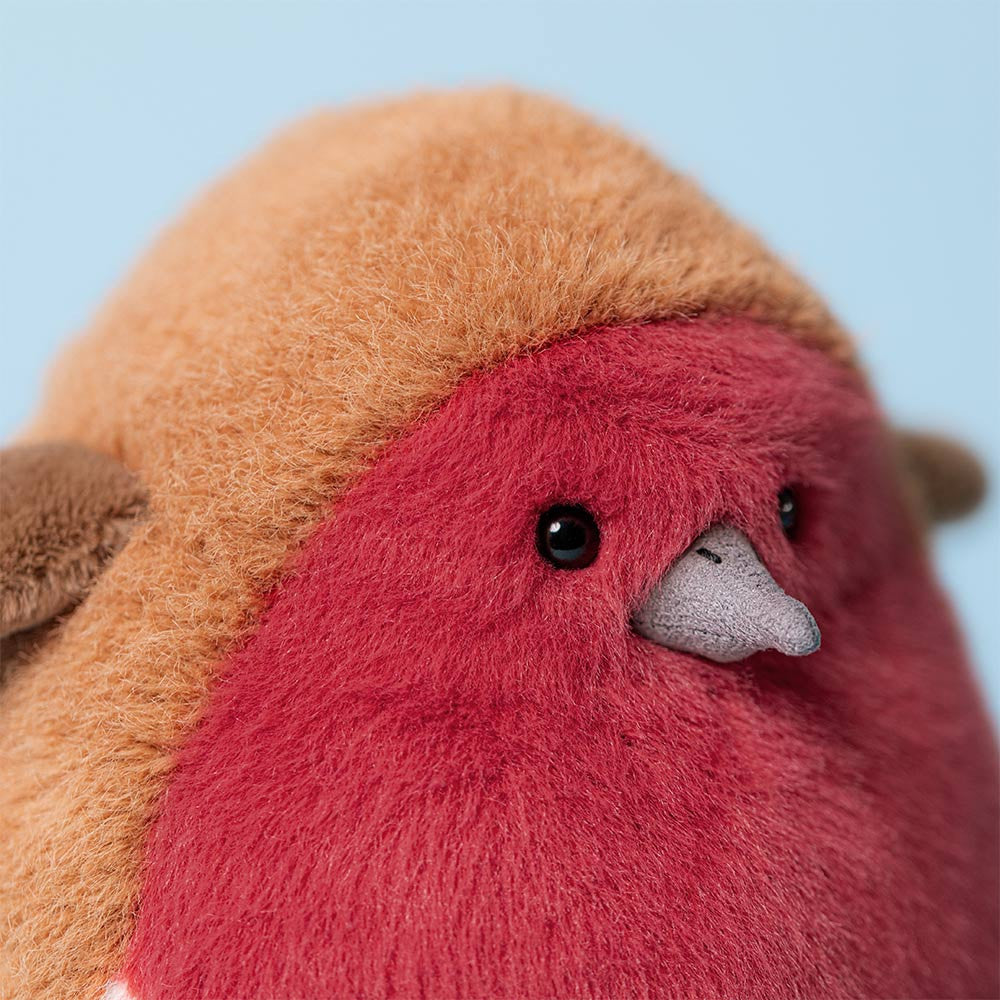 Plum Robin - Soft Stuffed Animal | Wobblepaws