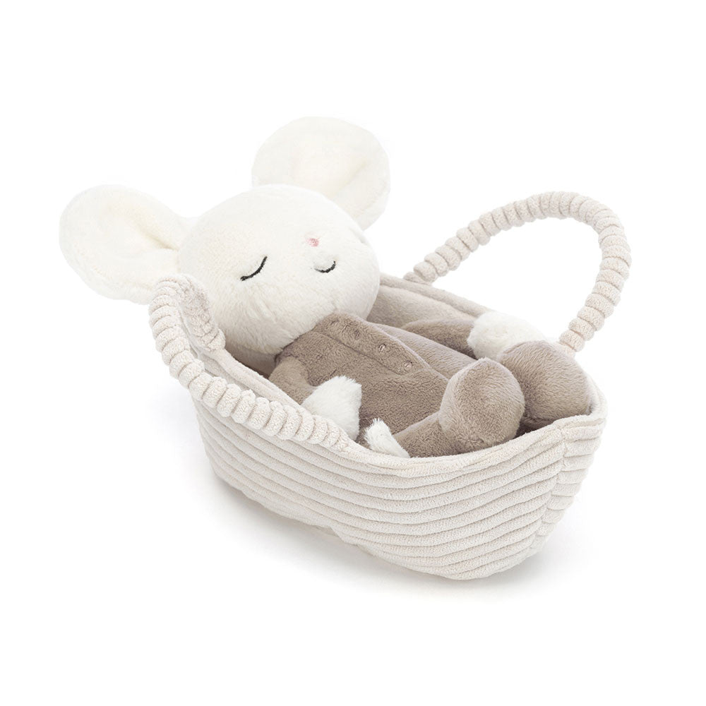 Rock-A-Bye Mouse - Soft Stuffed Animal | Wobblepaws