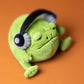 Ricky Rain Frog Headphones - Soft Novelty Toy | Wobblepaws
