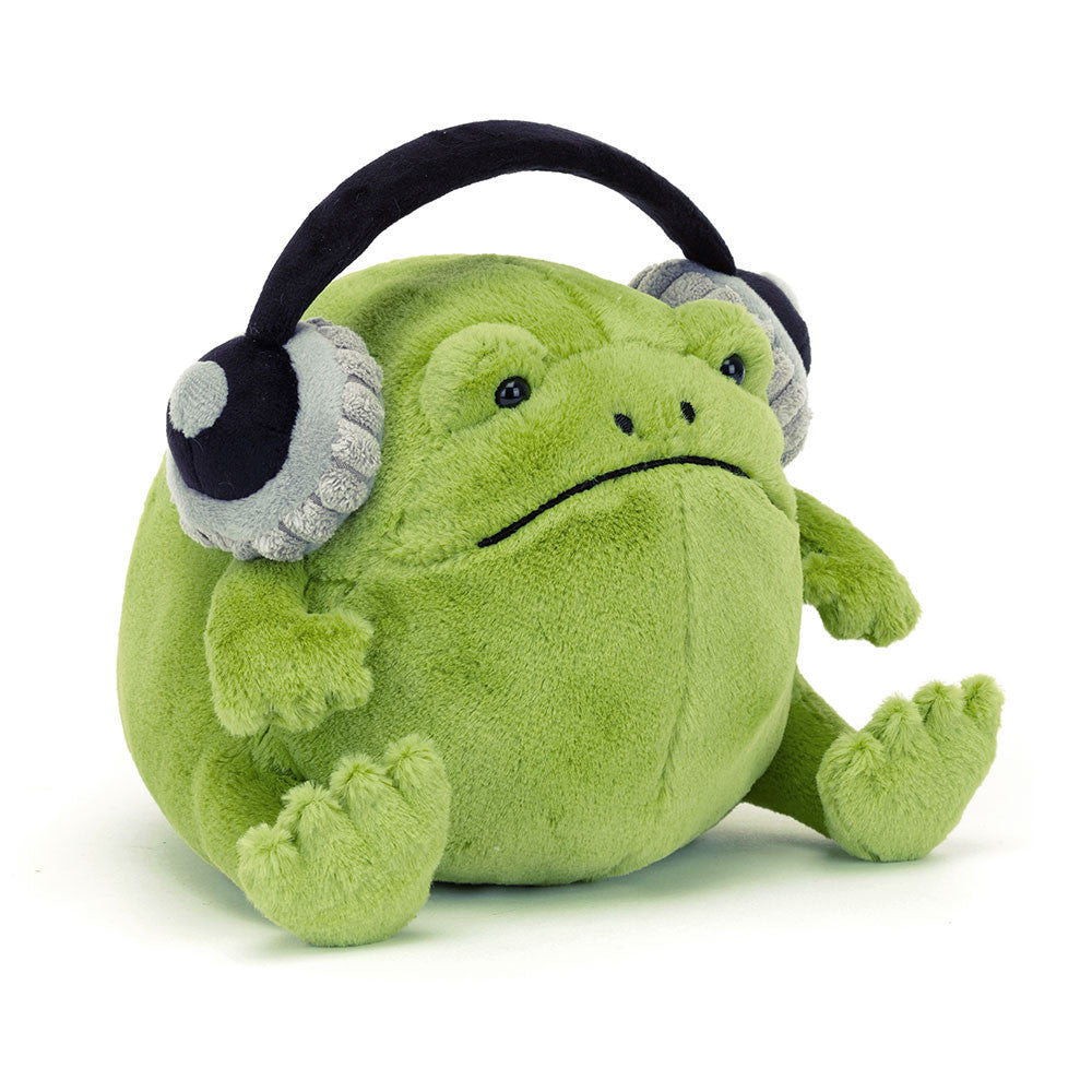 Ricky Rain Frog Headphones - Soft Novelty Toy | Wobblepaws