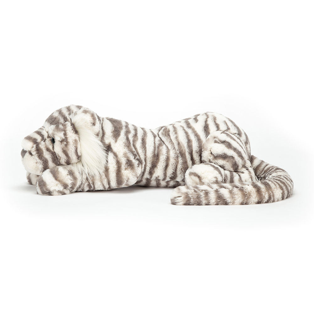 Sacha Snow Tiger - Soft Stuffed Animal | Wobblepaws