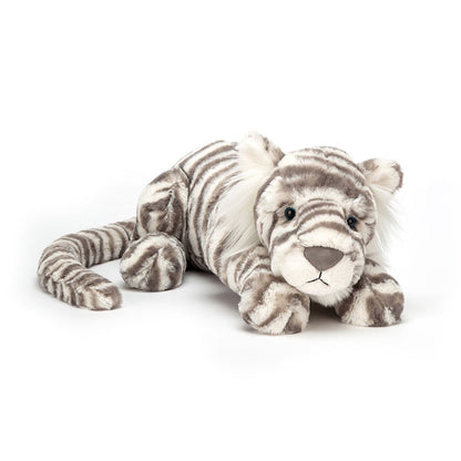 Sacha Snow Tiger - Soft Stuffed Animal | Wobblepaws