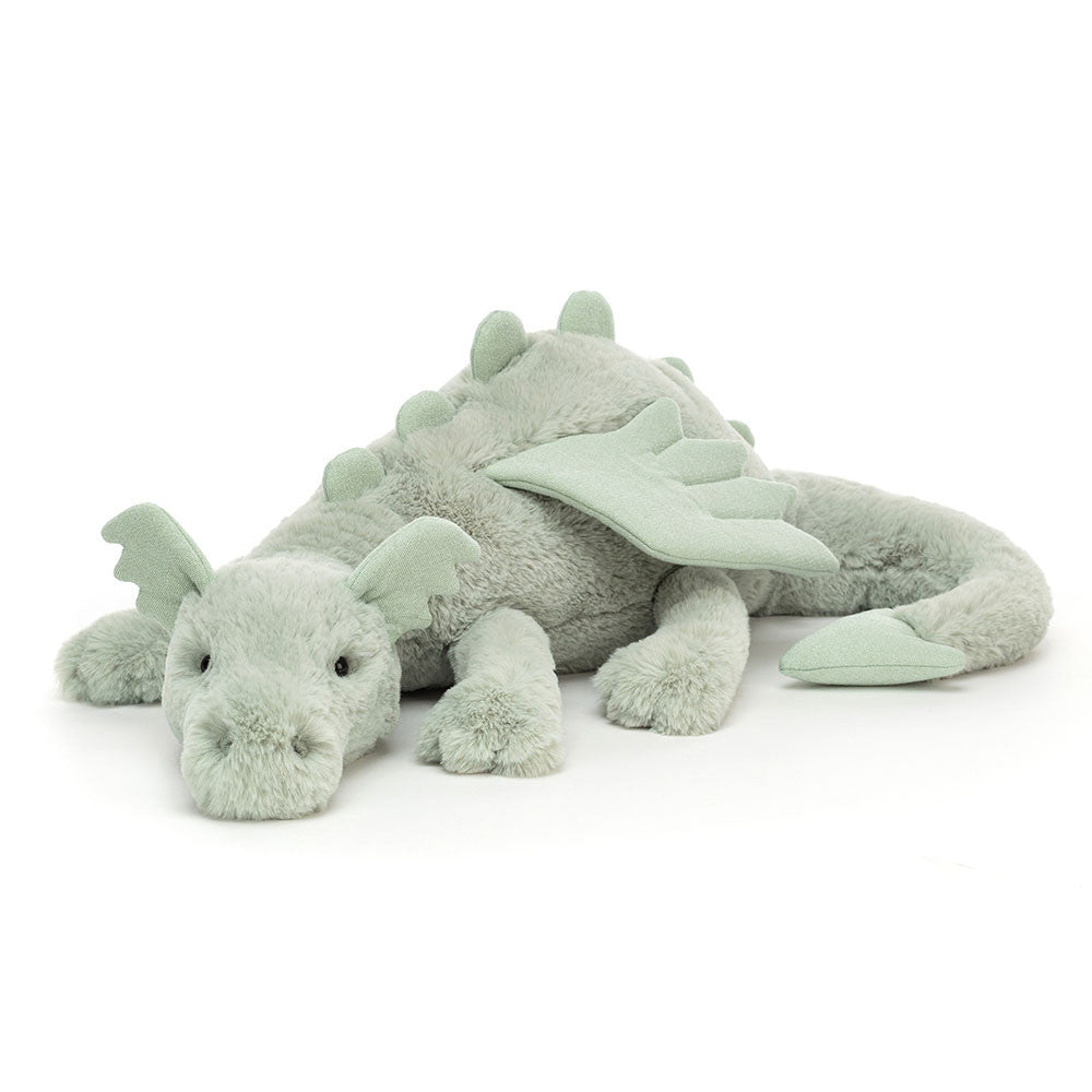 Sage Dragon - Soft Stuffed Animal | Wobblepaws