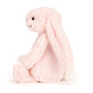 Bashful Pink Bunny Rattle - Soft Baby Rattle | Wobblepaws