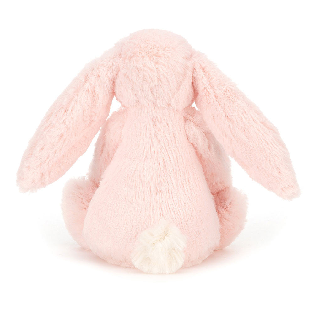 Bashful Pink Bunny Rattle - Soft Baby Rattle | Wobblepaws