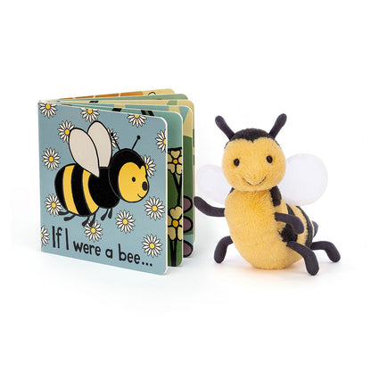 If I Were A Bee Board Book & Plush Gift Set | Wobblepaws