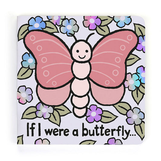 If I Were A Butterfly Board Book & Plush Gift Set | Wobblepaws