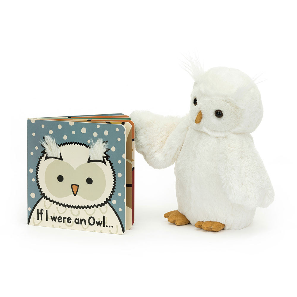 If I Were An Owl Board Book & Plush Gift Set | Wobblepaws