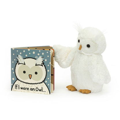 If I Were An Owl Board Book & Plush Gift Set | Wobblepaws