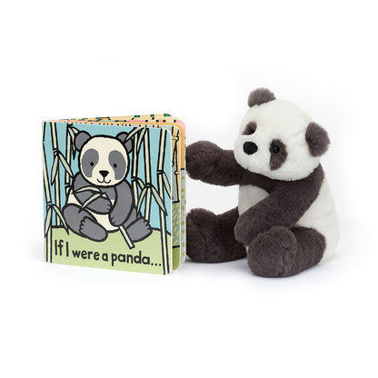 If I Were A Panda Board Book & Plush Gift Set | Wobblepaws