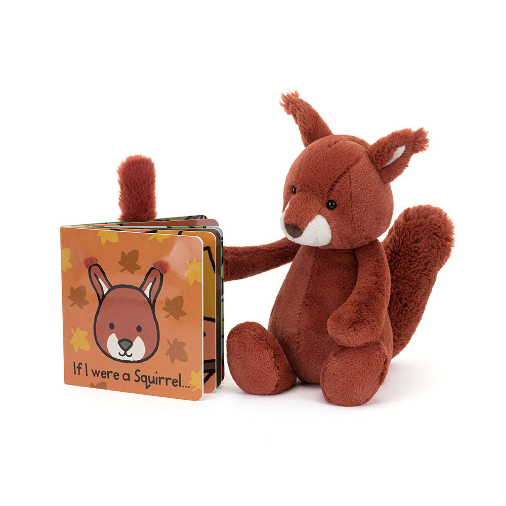 If I Were A Squirrel Board Book & Plush Gift Set | Wobblepaws