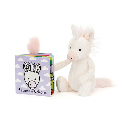 If I Were A Unicorn Board Book & Plush Gift Set | Wobblepaws
